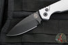 Protech Pro Strider PT Plus- Smooth Grey Body- Black DLC Magnacut Steel Blade PT203-GREY