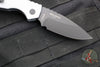 Protech Pro Strider PT Plus- Smooth Grey Body- Black DLC Magnacut Steel Blade PT203-GREY