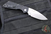 Protech Pro Strider PT Plus- Gridlock Textured Black Body- Stonewash Magnacut Steel Blade PT205-GRIDLOCK