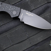 Protech Pro Strider PT Plus - Gridlock Textured Black Handle- Black DLC Magnacut Steel Blade PT207-GRIDLOCK