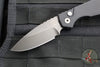 Protech Pro Strider PT Plus- Solid Black Body- Smokey Grey DLC Magnacut Steel Blade PT221