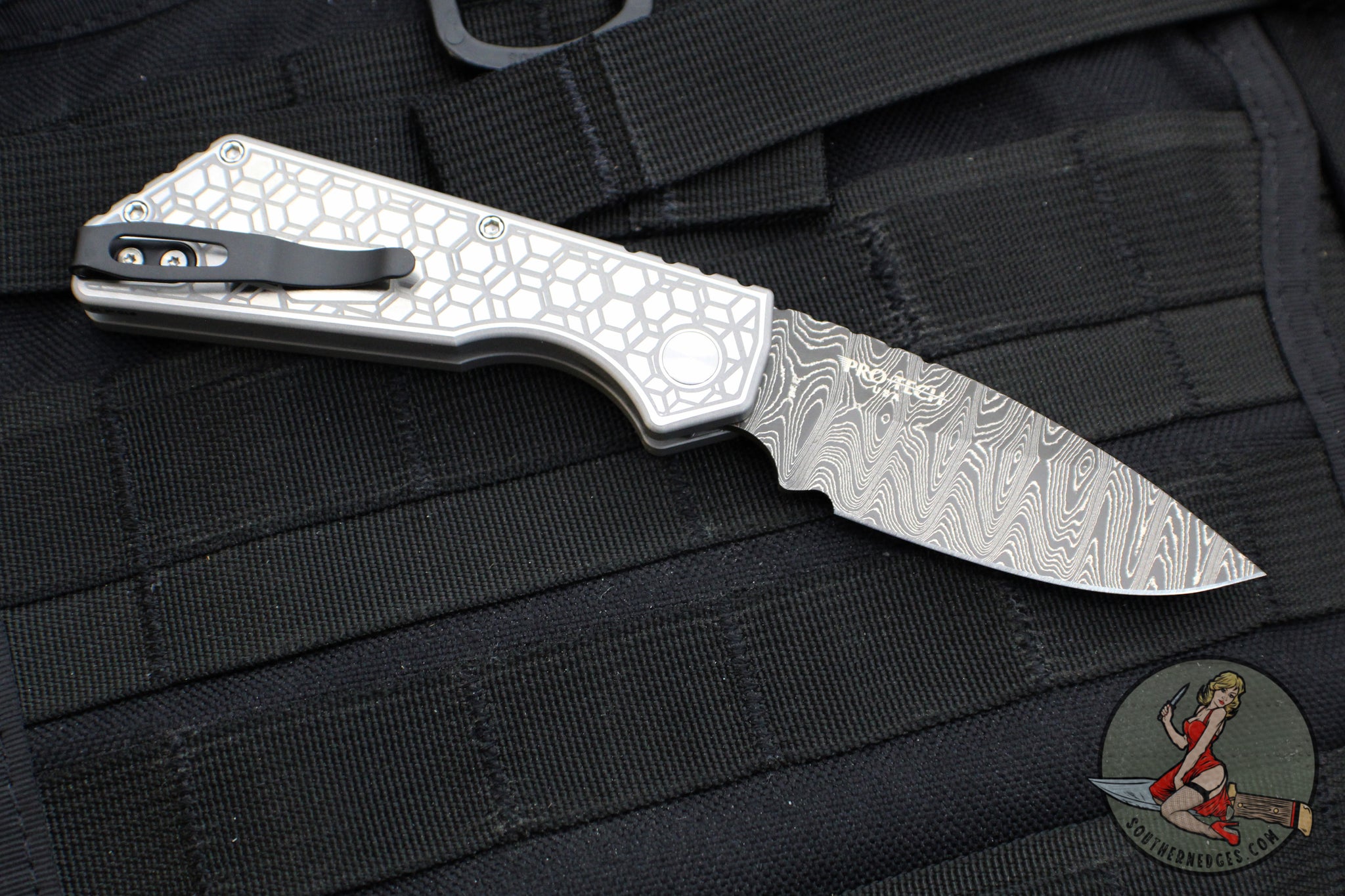 Protech Pro Strider PT+ Custom- Full Weight Steel Gridlock Pattern Han ...