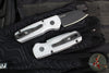 Protech Runt OTS Auto Knife- Reverse Tanto- Grey Nexus Pattern Handle- DLC Black Blade R5203-Grey Nexus