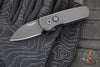 Protech Runt OTS Auto Knife- Wharncliffe- Black Handle- Black DLC Finished Magnacut Steel Blade  R5303