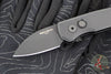 Protech Runt OTS Auto Knife- Wharncliffe- Black Handle- Black DLC Finished Magnacut Steel Blade  R5303