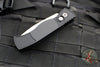 Protech Tactical Response 2 OTS Auto- Black Handle With Textured Corners- Stonewash Plain Edge Magnacut Steel Blade T201