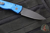 Protech Tactical Response 2 OTS Auto- Blue Nexus Patterned Handle With Textured Corners- Black DLC Magnacut Steel Blade T206-NEXUS Blue