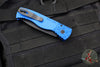 Protech Tactical Response 2 OTS Auto- Blue Nexus Patterned Handle With Textured Corners- Black DLC Magnacut Steel Blade T206-NEXUS Blue