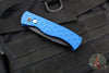 Protech Tactical Response 2 OTS Auto- Blue Nexus Patterned Handle With Textured Corners- Black DLC Magnacut Steel Blade T206-NEXUS Blue