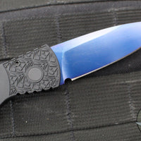 Protech Tactical Response 2 OTS Auto- Black Nexus Patterned Handle- Sapphire Blue Magnacut Steel Blade T206-SB NEXUS