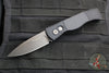 Protech Tactical Response 2 OTS Auto- Black Handle With Textured Corners- Smokey Grey DLC Magnacut Steel Blade T221