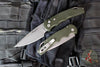 Protech Tactical Response 4 Auto Knife- Smooth Green Handle- Stonewash MagnaMax Blade- Safety T4101 MM Green