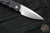 Protech TR-5 Tactical Response 5 OTS Auto- Black Feather Textured Handle- Stonewash Blade T505-F