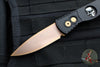 Protech TR-2 Tactical Response 2 OTS Auto- Black Textured Handle- Rose Gold Finished Magnacut Steel Blade- Shaw Silver Skull