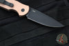 Protech TR-3 Tactical Response 3 Out The Side (OTS) Auto Knife- FDE Brown Grooved Handle- Black Blade-  TR-3 BT FDE