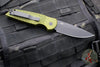 Protech TR-3- Tactical Response 3 Out The Side (OTS) Auto Knife- Green Fish Scale Handle- Black Plain Edge TR-3 X1 Green