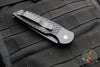 Protech TR-3- Tactical Response 3 Out The Side (OTS) Auto Knife- Black Fish Scale Handle- Black Magnacut Plain Edge TR-3 X1 MC
