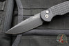 Protech TR-3- Tactical Response 3 Out The Side (OTS) Auto Knife- Black Fish Scale Handle- Black Plain Edge TR-3 X1