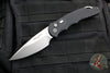 Protech Tactical Response 4 Black Handle Stonewash Saber Grind Blade Auto Knife TR-4.1