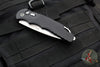 Protech Tactical Response 4 Black Handle Stonewash Saber Grind Blade Auto Knife TR-4.1