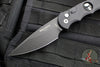 Protech Tactical Response 4 OTS Auto Knife- Black Handle with Bruce Shaw Sterling Silver Skull- Black DLC Blade- Abalone Button TR-4.70