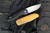 Protech Vero Synapse Design Out The Side (OTS) Auto Knife- Thick Black Aluminum Bottom Handle- Natural Canvas Micarta Lid- Stonewash Magnacut Steel Blade VERO1211-NATURAL LINEN