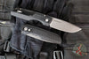 Protech Vero Synapse Design Out The Side (OTS) Auto Knife- Black Herringbone Textured Aluminum Handle- Stonewash MagnaMax Steel Blade- Blasted HW VERO2105-Blue MM