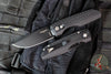 Protech Vero Synapse Design Out The Side (OTS) Auto Knife- Solid Black Aluminum Handle- Black DLC MagnaMax Steel Blade VERO2106 MM