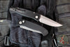 Protech Brend OTS Auto- Smooth Black Aluminum Handle- Stonewash Magnacut Blade WB1101
