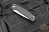 Protech Magic 2 "Whiskers" OTS Auto Knife-  Black Smooth Body- Stonewash Blade M2601