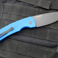 Protech Magic 2 "Whiskers" OTS Auto Knife-  Blue Smooth Body- Black Blade M2603-BLUE