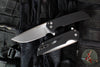 Protech Mordax Flipper- Black Handle with Stonewash Blade MX101