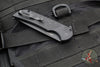 Protech Mordax Flipper- Gridlock Textured Black Handle- Black DLC Magnacut Blade MX106-Gridlock