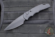 Protech TR-5 Tactical Response 5 OTS Auto Knife- Operator Series- Black Handle- Black DLC Blade- Tritium Inlaid Button T503-OPERATOR