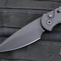 Protech TR-5 Tactical Response 5 OTS Auto Knife- Operator Series- Black Handle- Black DLC Blade- Tritium Inlaid Button T503-OPERATOR