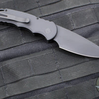 Protech TR-5 Tactical Response 5 OTS Auto Knife- Operator Series- Black Handle- Black DLC Blade- Tritium Inlaid Button T503-OPERATOR
