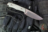 Chris Reeve Backpacker Fixed Blade- Black Canvas Micarta- Stonewash Plain Edge Magnacut Steel Blade BPR-1000