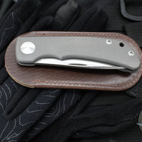 Chris Reeve Impinda- Plain Drop Point IMP-1000 IN CPM-MAGNACUT