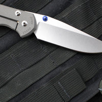 Chris Reeve Large Sebenza 31- Double Lugs- Plain Drop Point L31-1000 DL IN MAGNACUT