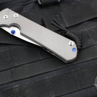 Chris Reeve Large Sebenza 31- Double Lugs- Plain Drop Point L31-1000 DL IN MAGNACUT