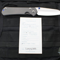 Chris Reeve Large Sebenza 31- LEFT HANDED- Insingo Edge- Sandblasted Titanium Handle- Stonewash Magnacut Blade L31-1009