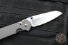 Chris Reeve Large Sebenza 31- LEFT HANDED- Insingo Edge- Sandblasted Titanium Handle- Stonewash Magnacut Blade L31-1009