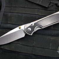 Chris Reeve Large Sebenza 31- Drop Point- Bog Oak Wood Inlay L31-1100 in CPM-MAGNACUT V1