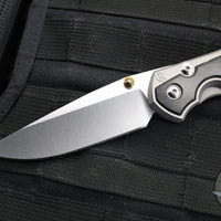 Chris Reeve Large Sebenza 31- Drop Point- Bog Oak Wood Inlay L31-1100 in CPM-MAGNACUT V1