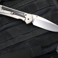 Chris Reeve Large Sebenza 31- Drop Point- Bog Oak Wood Inlay L31-1100 in CPM-MAGNACUT V1