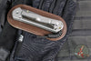 Chris Reeve Large Sebenza 31- Drop Point- Bog Oak Wood Inlay- Stonewash Magnacut Blade L31-1100