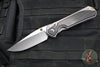 Chris Reeve Large Sebenza 31- Drop Point- Bog Oak Wood Inlay L31-1100 in CPM-MAGNACUT V2