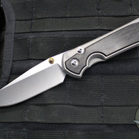 Chris Reeve Large Sebenza 31- Drop Point- Bog Oak Wood Inlay L31-1100 in CPM-MAGNACUT V2