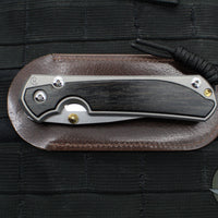 Chris Reeve Large Sebenza 31- Drop Point- Bog Oak Wood Inlay L31-1100 in CPM-MAGNACUT V2