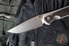 Chris Reeve Large Sebenza 31- Drop Point- Bog Oak Wood Inlay- Stonewash Magnacut Blade L31-1100 V8